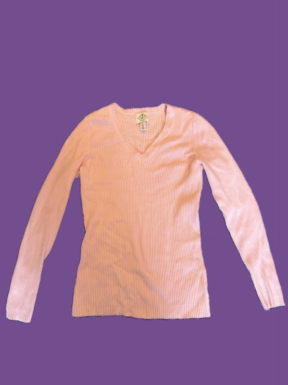cozy baby pink long sleeve